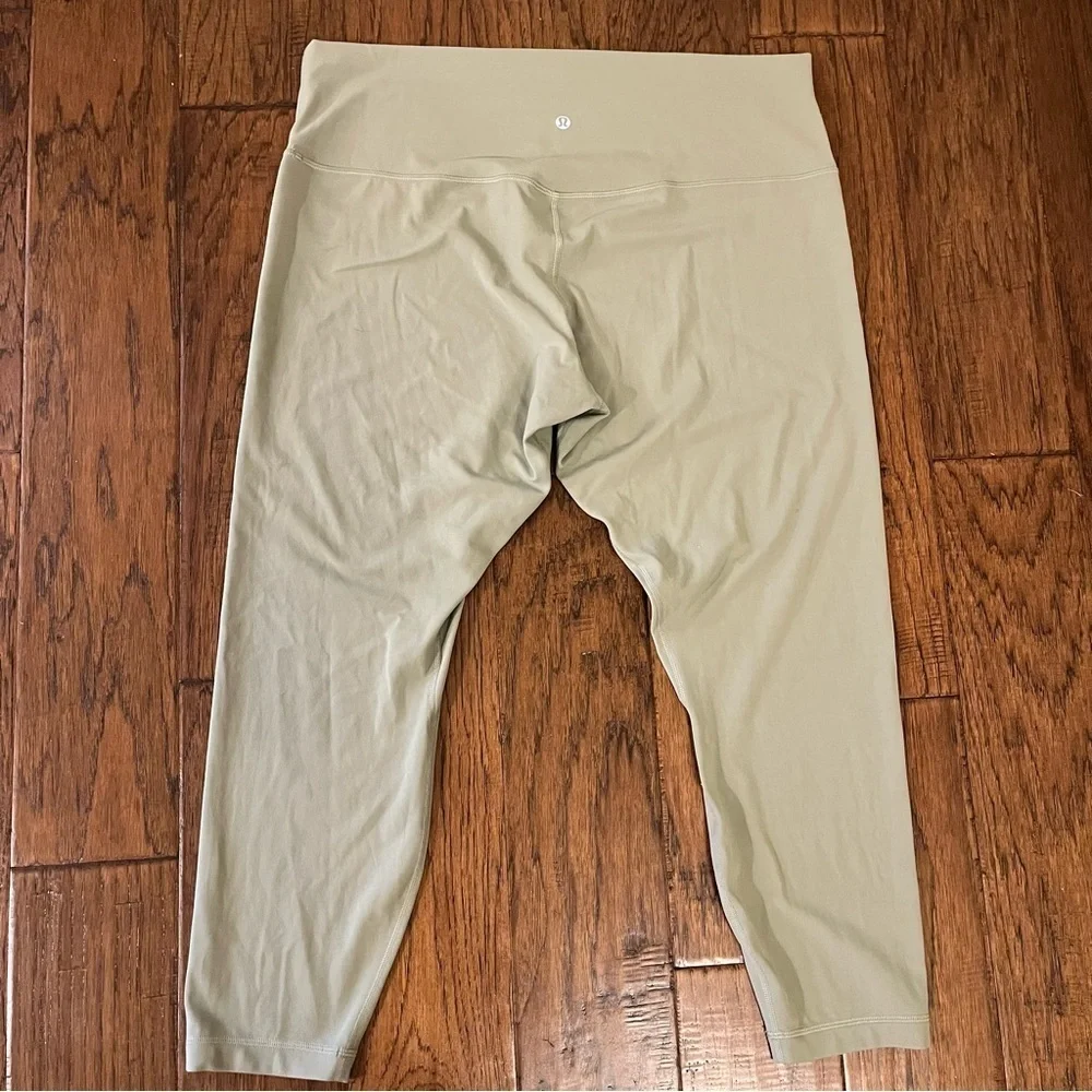 Lululemon Align 25 in. Leggings Soft Sage Color Size Women's 18